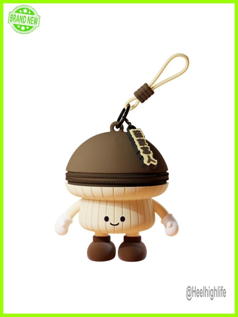 Cute Soft Silicone Purse Keychain Mini Vegetable Charm Pendant Gift for Backpack